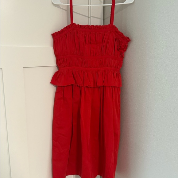 ANTONIO MELANI Red Ruffle Dress - Picture 2 of 4